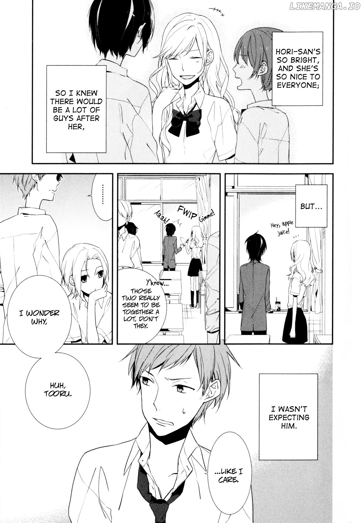 Horimiya, Chapter 3 image 01